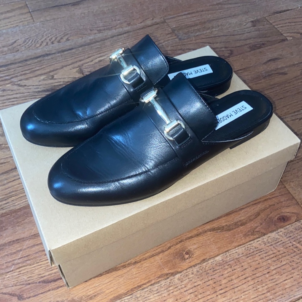 Steve Madden Leather Mules